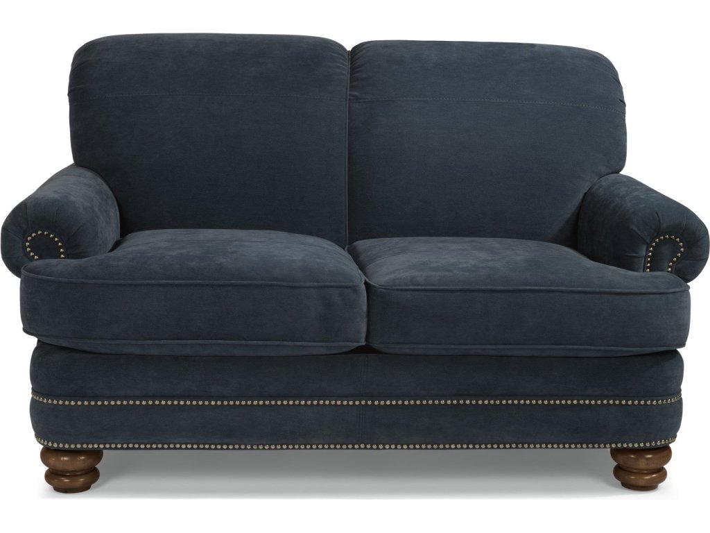 Bay Bridge Leather Loveseat - image 4