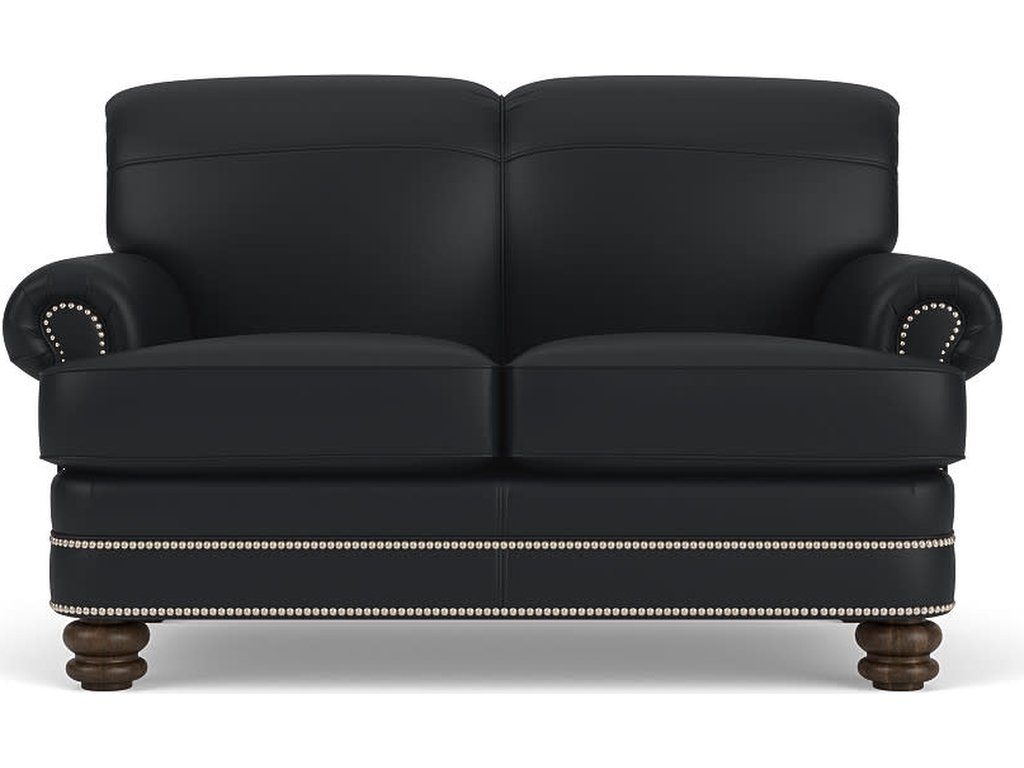 Bay Bridge Leather Loveseat - image 5