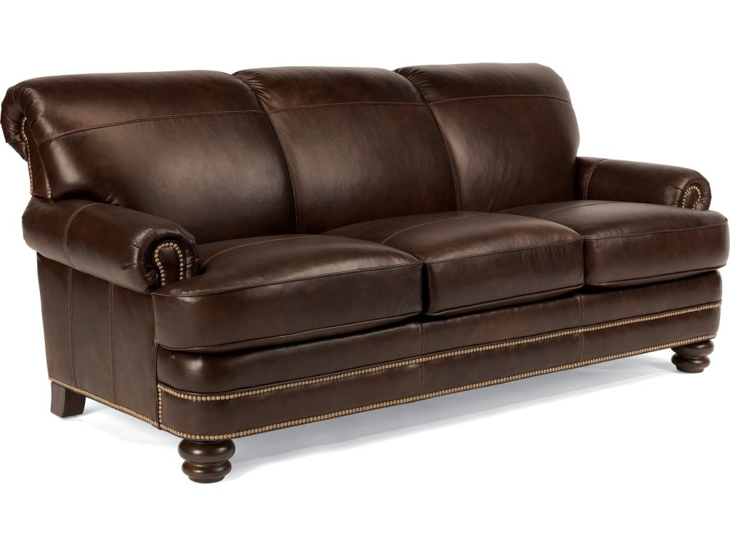 Bay Bridge Leather Sofa - image 3