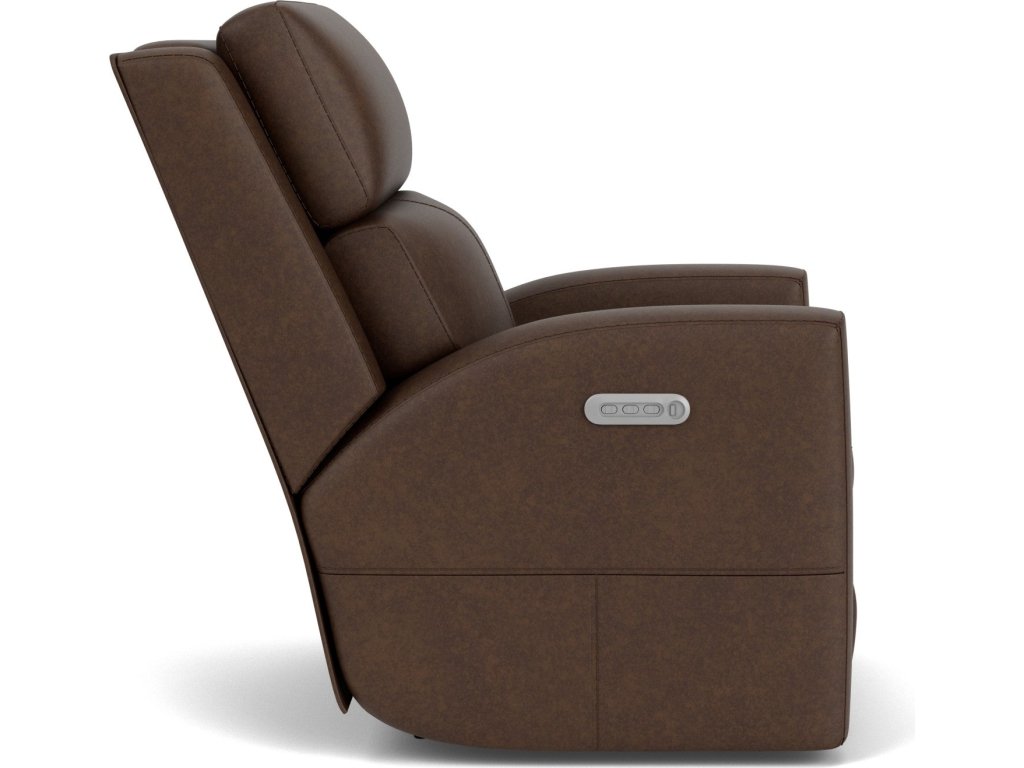 Arlo Leather Power Reclining Loveseat with Power Headrests & Lumbar - main image