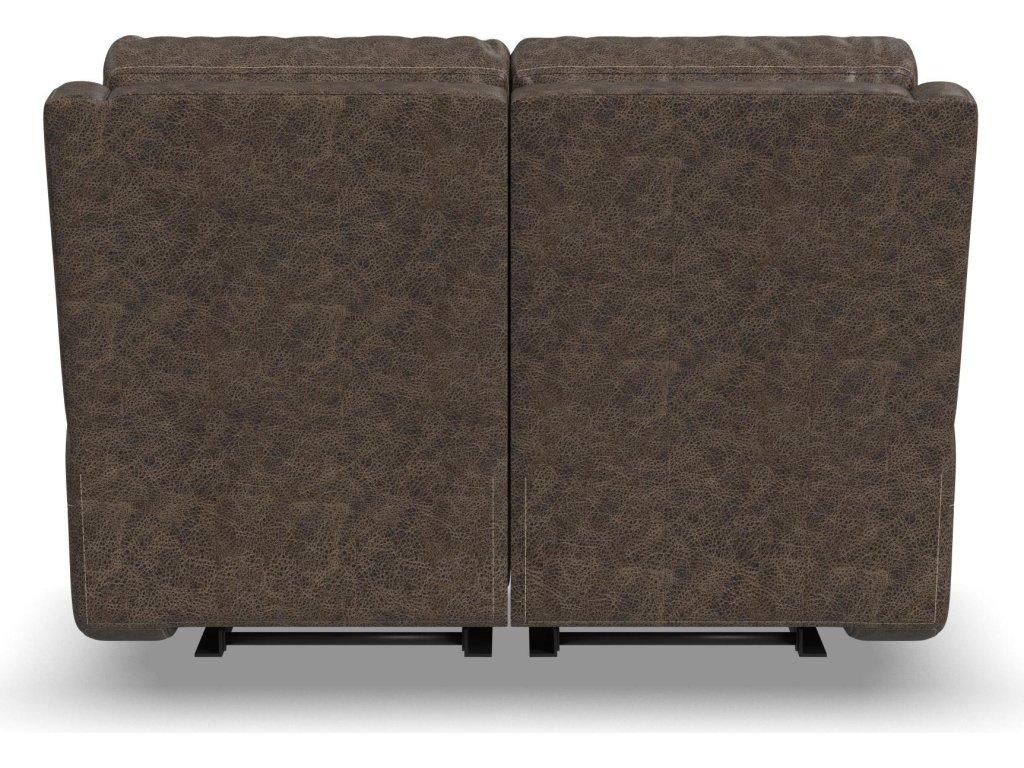 Score Leather Power Reclining Loveseat with Power Headrests & Lumbar - image 12