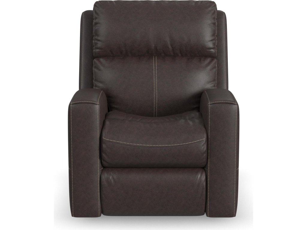 Score Leather Power Reclining Loveseat with Power Headrests & Lumbar - image 6