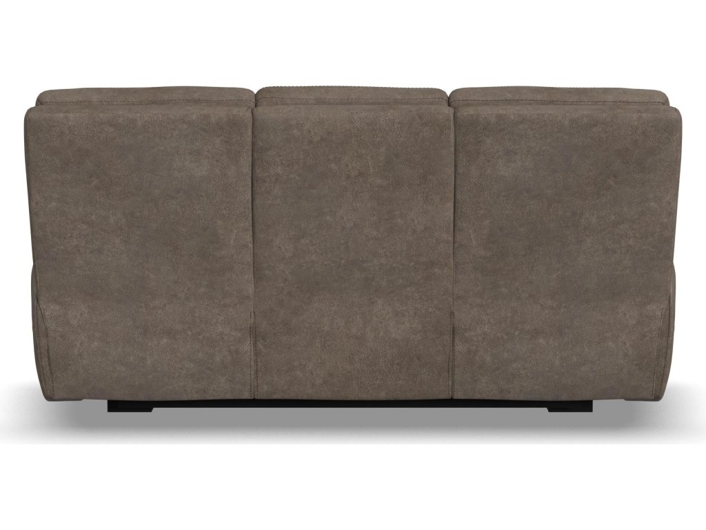 Strait Leather Power Reclining Sofa with Power Headrests - image 17