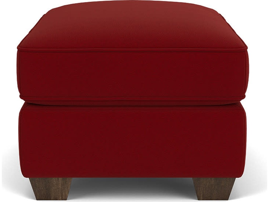 Carson Leather Ottoman - image 6
