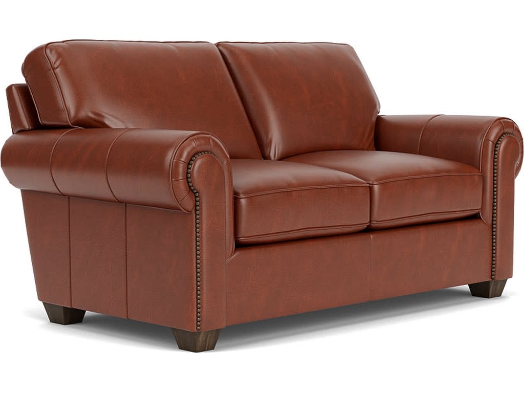Carson Leather Loveseat - image 3
