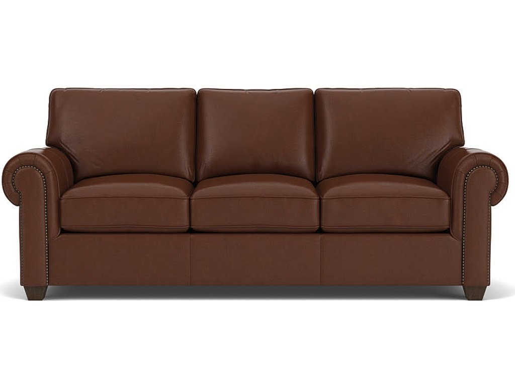 Carson Leather Sofa - image 1