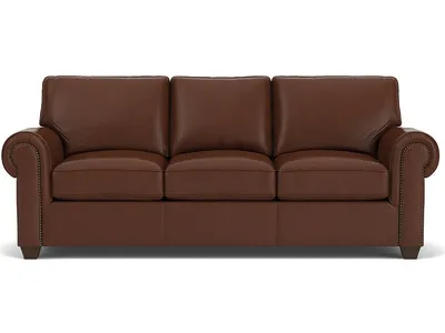 Carson Leather Sofa - Alternative View