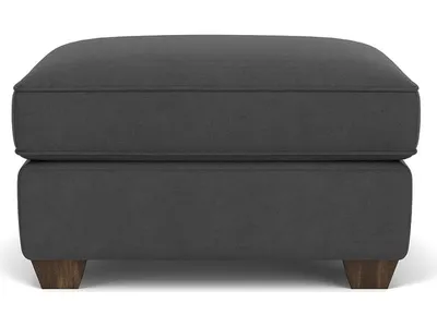Carson Leather Ottoman - Alternative View
