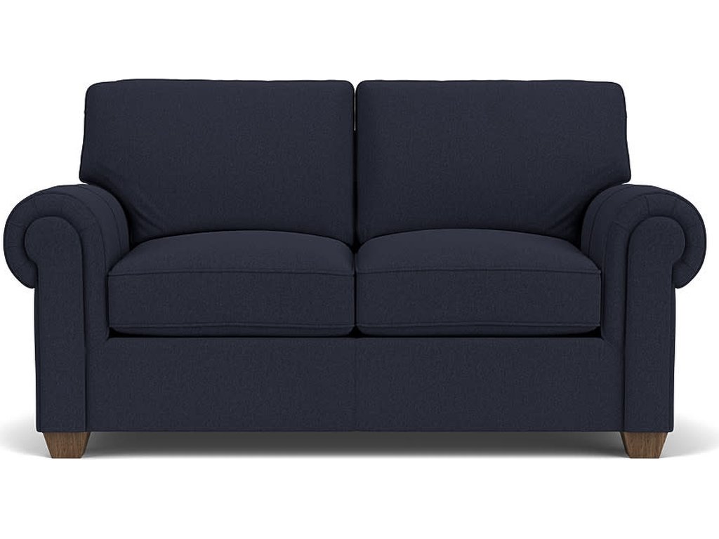 Carson Leather Loveseat - image 1