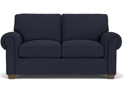 Carson Leather Loveseat - Alternative View