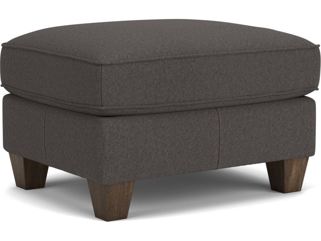 Dana Leather Ottoman - image 3
