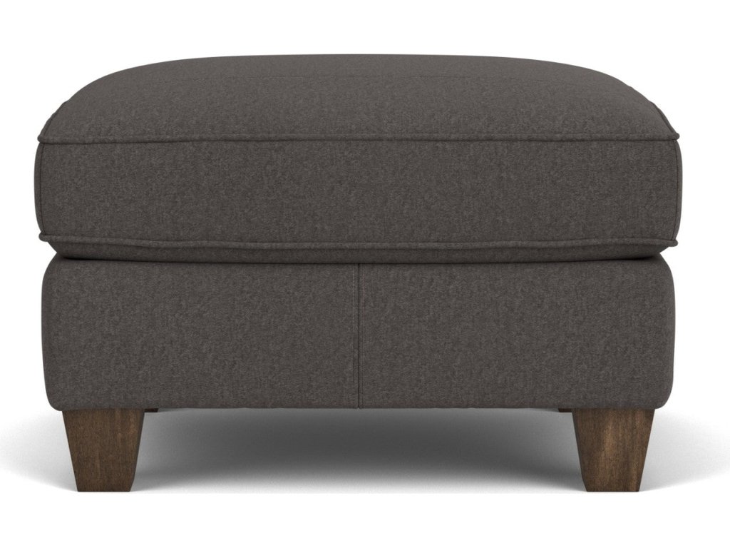 Dana Leather Ottoman - image 4