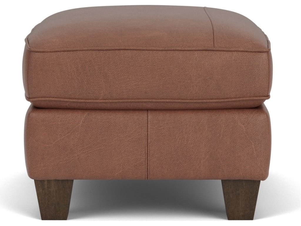 Dana Leather Ottoman - image 6