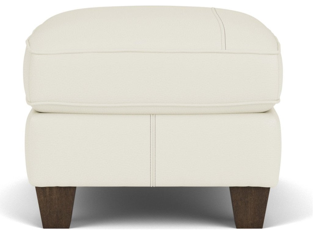 Dana Leather Ottoman - image 7