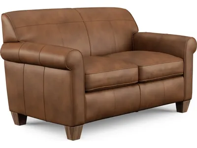 Dana Leather Loveseat