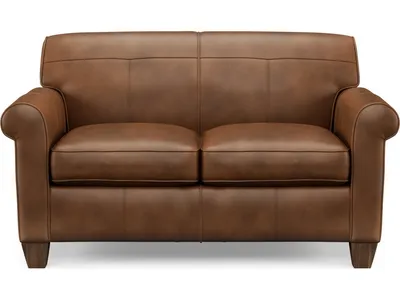 Dana Leather Loveseat - Alternative View