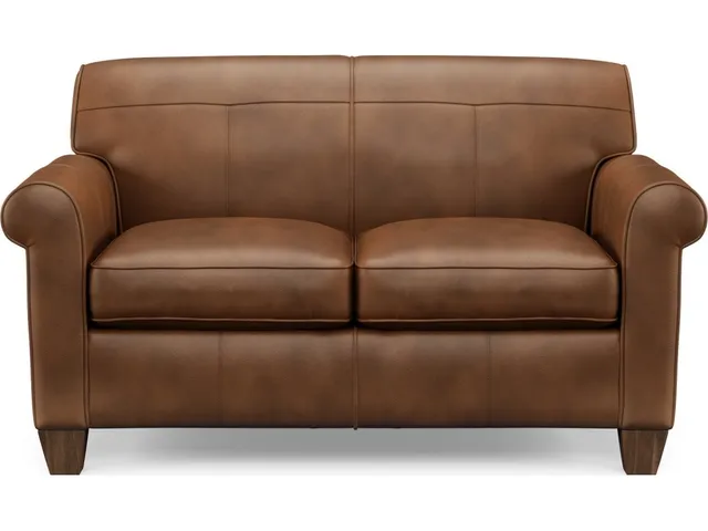 Dana Leather Loveseat - Alternative View