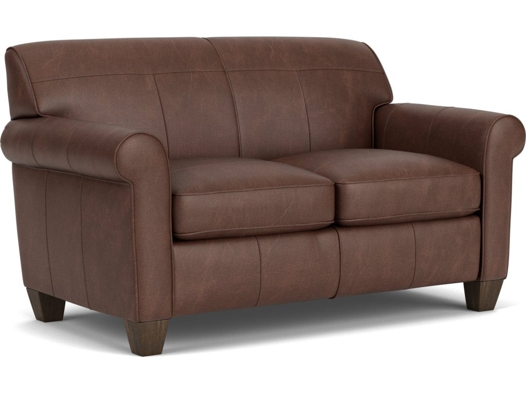 Dana Leather Loveseat - image 3