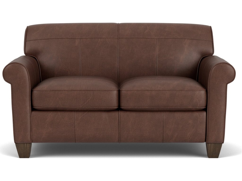Dana Leather Loveseat - image 4