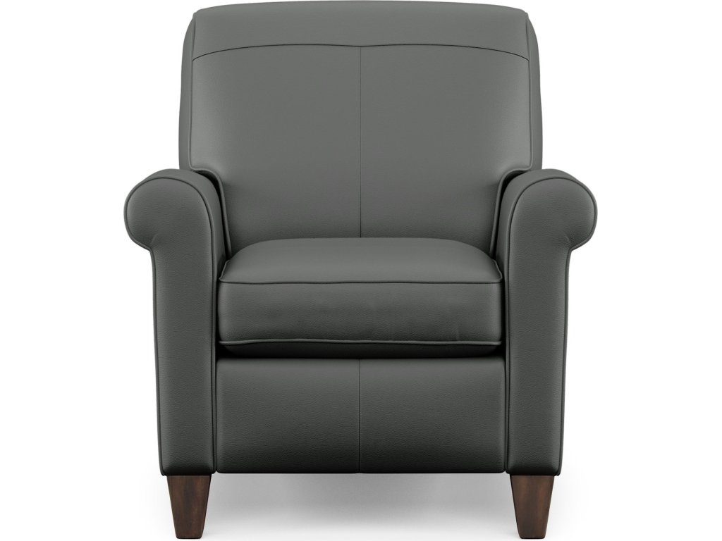 Dana Leather High-Leg Recliner - image 1