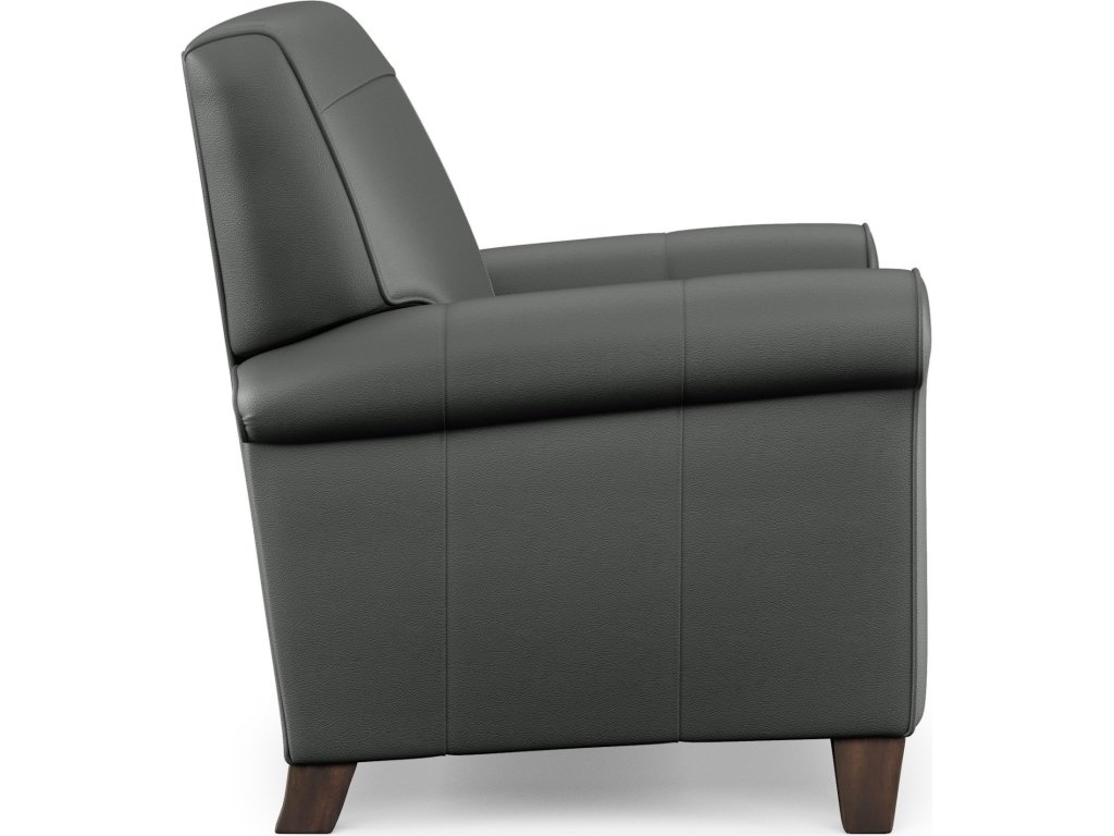 Dana Leather High-Leg Recliner - image 2