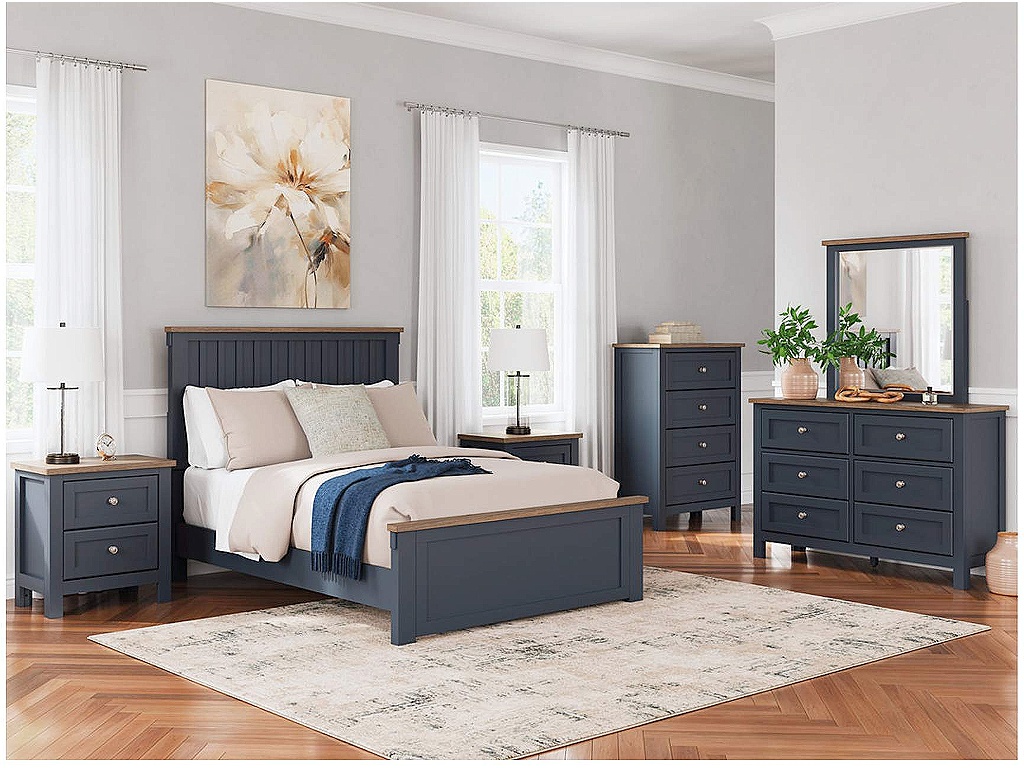 Landocken Full Panel Bed - image 9