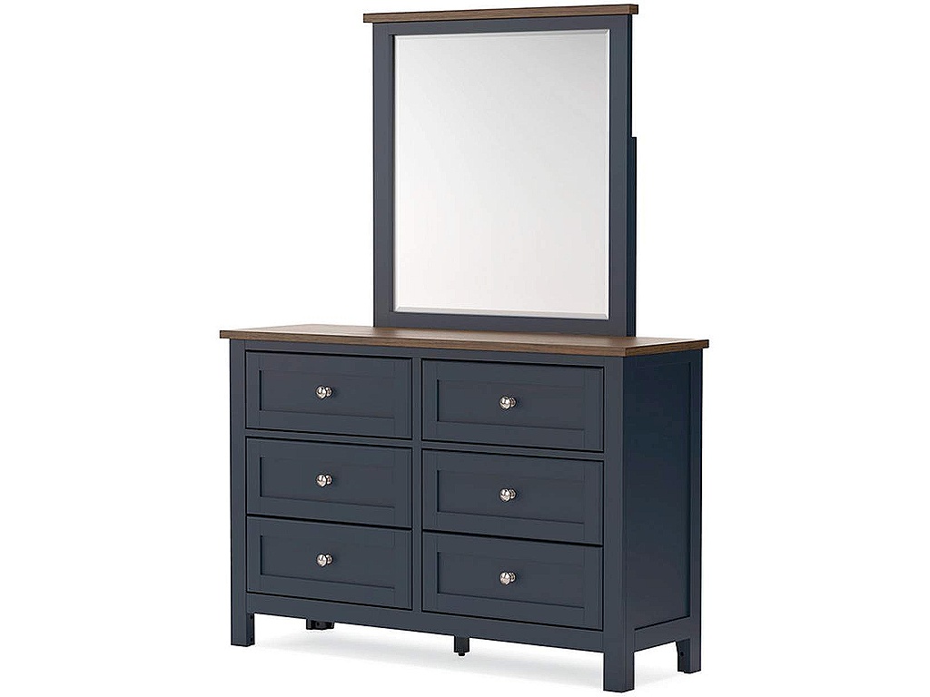 Landocken Twin Panel Headboard, Dresser and Mirror - image 7