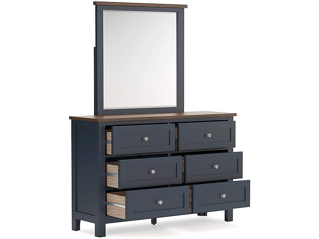 Landocken Twin Panel Headboard, Dresser and Mirror - image 3