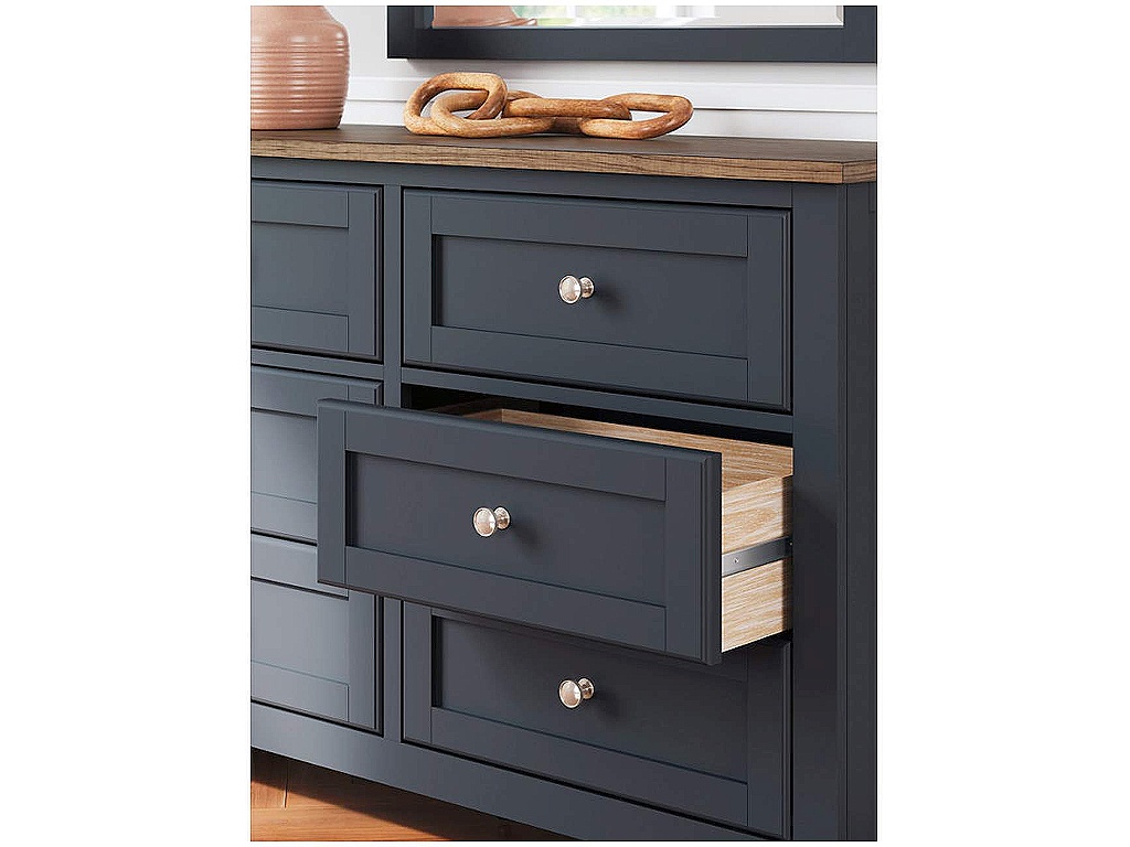 Landocken Twin Panel Headboard, Dresser and Mirror - image 10