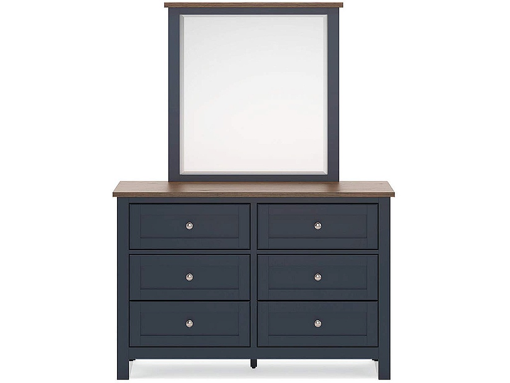 Landocken Twin Panel Headboard, Dresser and Mirror - image 1