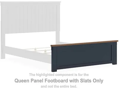 Landocken Queen Panel Footboard with Slats