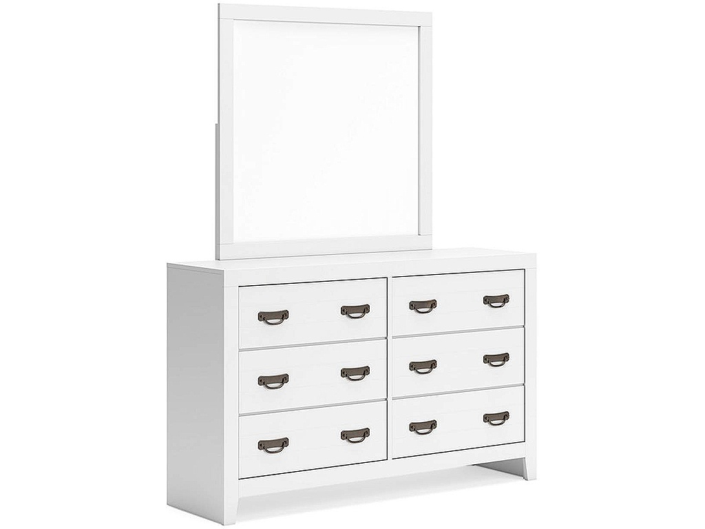 Binterglen King Panel Bed, Dresser, Mirror and Nightstand - image 3
