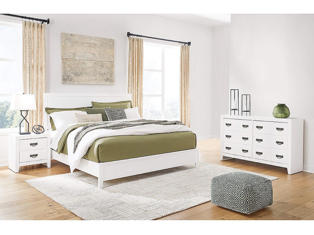 Binterglen King Panel Bed, Dresser and Nightstand - main image