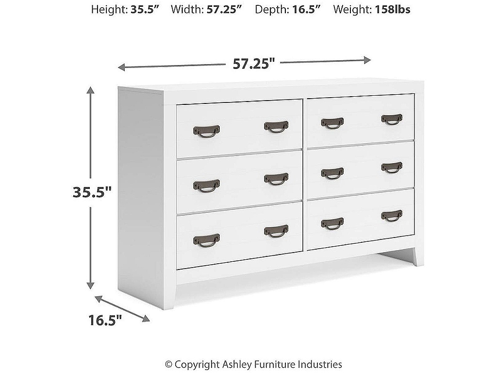 Binterglen King Panel Bed, Dresser and Nightstand - image 16