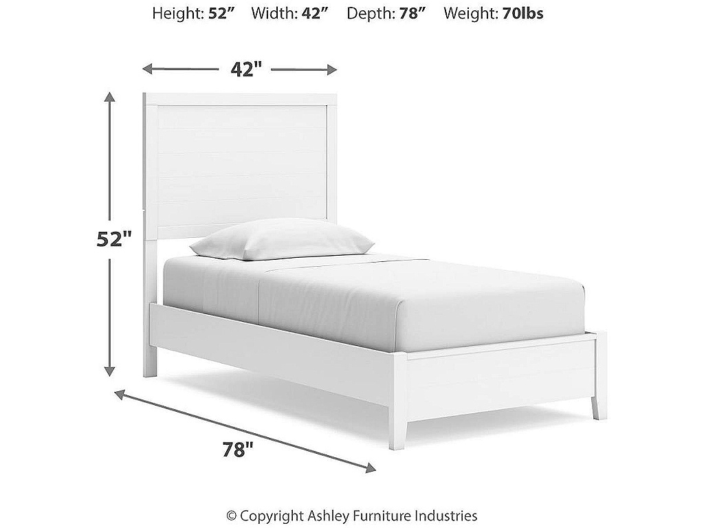 Binterglen Twin Panel Bed, Dresser and Mirror - image 10