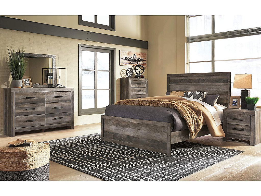 Wynnlow Queen Panel Bed - image 3