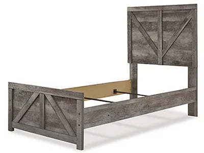 Wynnlow Twin Crossbuck Panel Headboard/Footboard