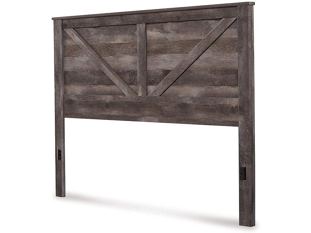 Wynnlow King Crossbuck Panel Bed - image 2
