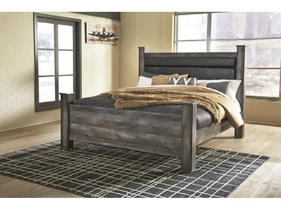 Wynnlow Queen/King Poster Headboard Posts