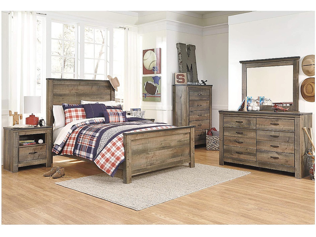 Trinell Full Panel Headboard - image 7