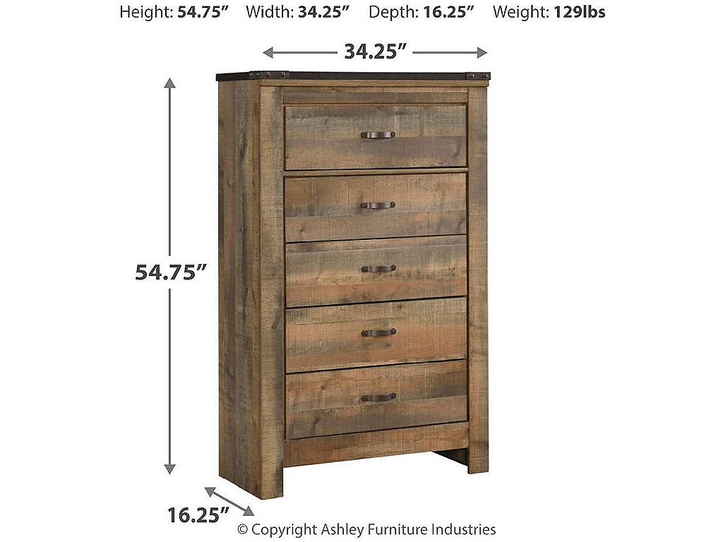 Trinell Chest of Drawers - image 3