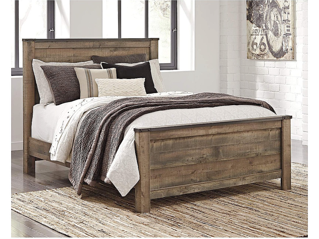 Trinell Queen Panel Bed and Nightstand - image 3