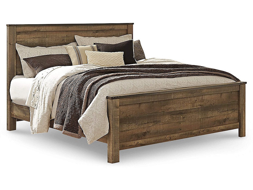 Trinell King Panel Bed and Nightstand - image 1