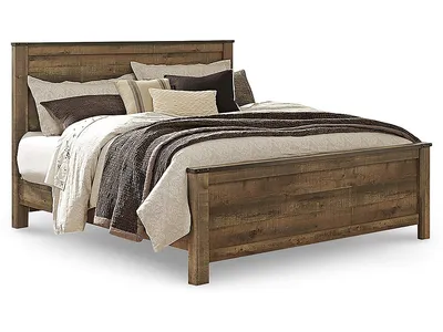 Trinell King Panel Bed, Dresser, Mirror and 2 Nightstands
