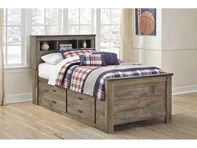Trinell Under Bed Storage with Side Rail