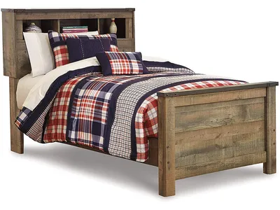 Trinell Twin Bookcase Bed