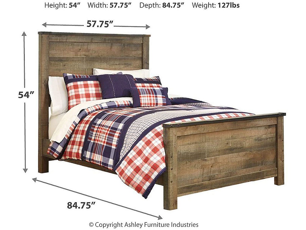Trinell Full Panel Bed - image 3