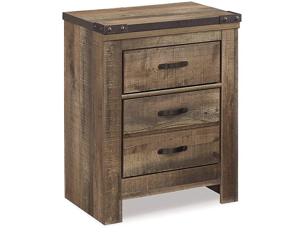 Trinell Queen Panel Bed and Nightstand - image 2