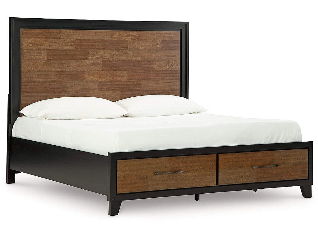 Kraeburn King Panel Storage Bed - main image