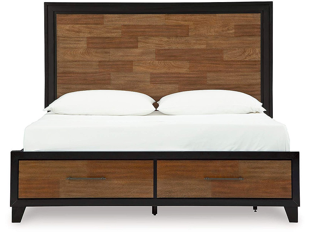 Kraeburn King Panel Storage Bed - image 4